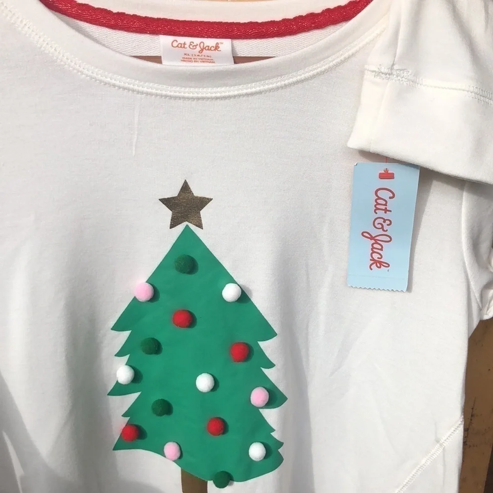GIRLS Christmas Tunic Tee NWT Girls XL
